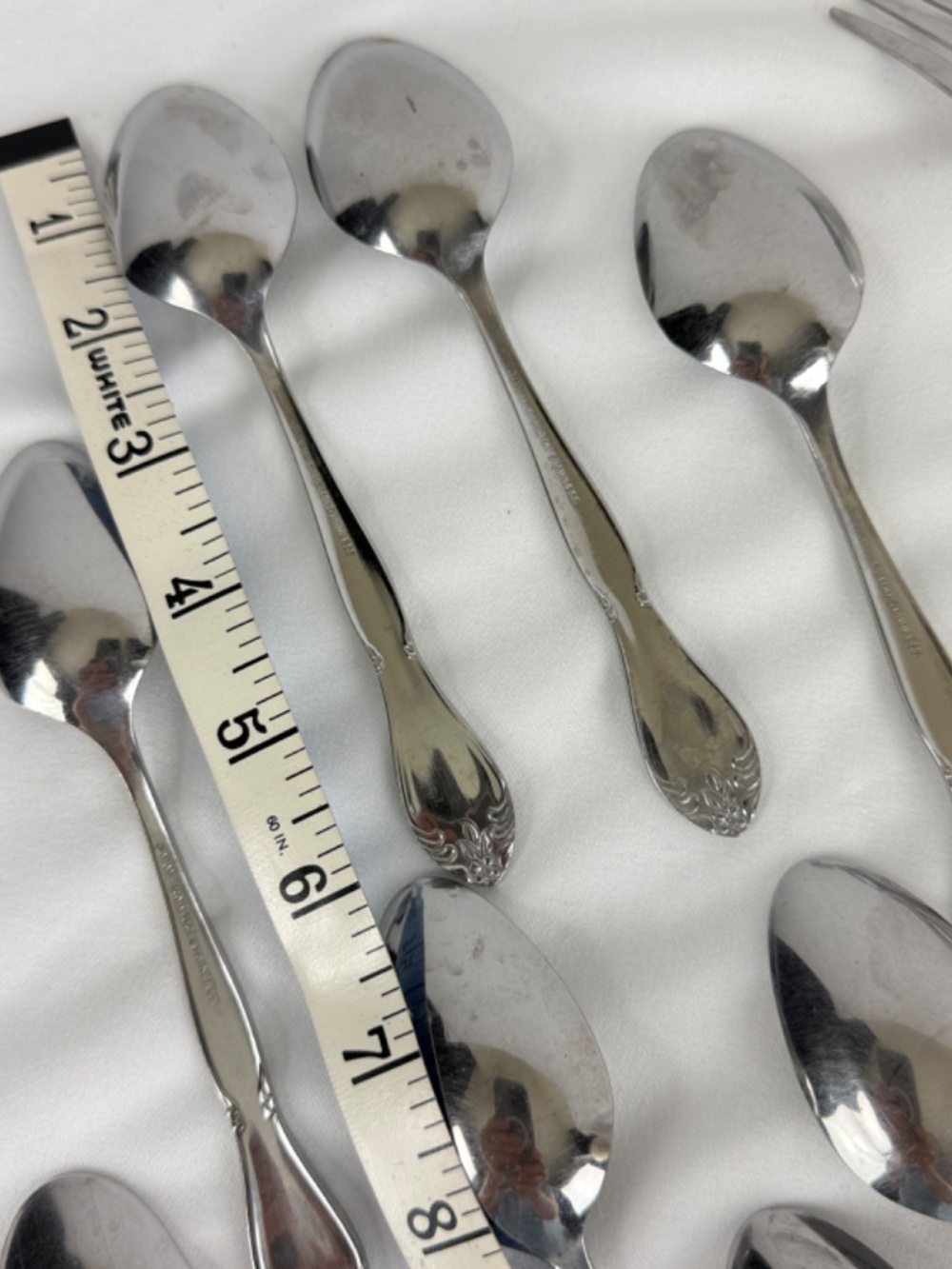 Vintage Carlton CAS4 Stainless Steel Flatware w Serving Pieces 43 pc Lot Japan - Picture 15 of 16